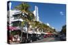 Breakwater Hotel, Ocean Drive, South Beach, Miami Beach, Florida, Usa-Sergio Pitamitz-Stretched Canvas