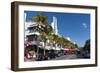 Breakwater Hotel, Ocean Drive, South Beach, Miami Beach, Florida, Usa-Sergio Pitamitz-Framed Photographic Print