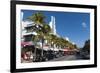 Breakwater Hotel, Ocean Drive, South Beach, Miami Beach, Florida, Usa-Sergio Pitamitz-Framed Photographic Print