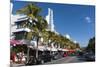 Breakwater Hotel, Ocean Drive, South Beach, Miami Beach, Florida, Usa-Sergio Pitamitz-Mounted Photographic Print