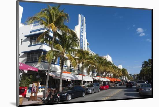 Breakwater Hotel, Ocean Drive, South Beach, Miami Beach, Florida, Usa-Sergio Pitamitz-Mounted Photographic Print