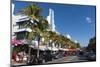 Breakwater Hotel, Ocean Drive, South Beach, Miami Beach, Florida, Usa-Sergio Pitamitz-Mounted Premium Photographic Print