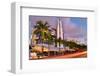 Breakwater Hotel on Ocean Drive in the Art Deco District of South Miami Beach in Miami-null-Framed Art Print