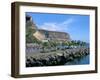 Breakwater, Puerto De Mogan, Gran Canaria, Canary Islands-Peter Thompson-Framed Photographic Print