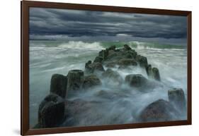 Breakwater-null-Framed Art Print