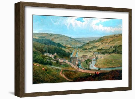 Brearley From Lower Ewood, 1869-John Holland-Framed Giclee Print