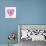 Breast Cancer Awareness Ribbon - Women Heart Shape-cienpies-Art Print displayed on a wall
