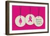 Breast Cancer Care-cienpies-Framed Art Print