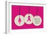 Breast Cancer Care-cienpies-Framed Art Print