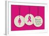 Breast Cancer Care-cienpies-Framed Art Print