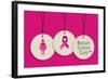 Breast Cancer Care-cienpies-Framed Art Print