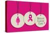 Breast Cancer Care-cienpies-Stretched Canvas