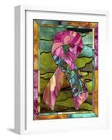 Breast Cancer Ribbon-Mindy Sommers-Framed Giclee Print