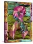 Breast Cancer Ribbon-Mindy Sommers-Stretched Canvas