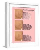 Breast Self Examination-Gwen Shockey-Framed Giclee Print