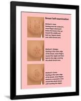 Breast Self Examination-Gwen Shockey-Framed Giclee Print