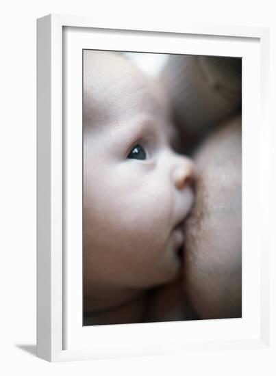 Breastfeeding Baby Boy-Ian Boddy-Framed Photographic Print