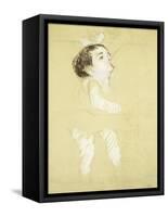 Breastfeeding Infant-Mary Cassatt-Framed Stretched Canvas