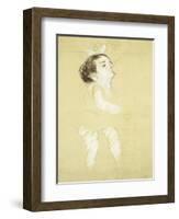 Breastfeeding Infant-Mary Cassatt-Framed Premium Giclee Print