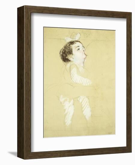 Breastfeeding Infant-Mary Cassatt-Framed Premium Giclee Print