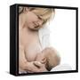 Breastfeeding-Science Photo Library-Framed Stretched Canvas