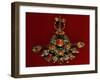 Breastplate in Silver, Enamel and Mediterranean Coral-null-Framed Giclee Print