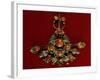 Breastplate in Silver, Enamel and Mediterranean Coral-null-Framed Giclee Print