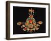 Breastplate in Silver, Enamel and Mediterranean Coral-null-Framed Giclee Print