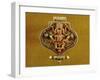 Breastplate with Gold and Coral Divinity, India, Bhutan Region-null-Framed Giclee Print