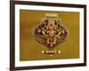 Breastplate with Gold and Coral Divinity, India, Bhutan Region-null-Framed Giclee Print