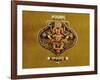 Breastplate with Gold and Coral Divinity, India, Bhutan Region-null-Framed Giclee Print