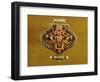 Breastplate with Gold and Coral Divinity, India, Bhutan Region-null-Framed Giclee Print