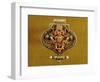 Breastplate with Gold and Coral Divinity, India, Bhutan Region-null-Framed Giclee Print