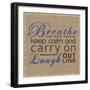 Breathe 2-Lauren Gibbons-Framed Premium Giclee Print