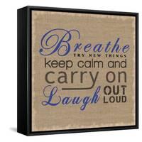 Breathe 2-Lauren Gibbons-Framed Stretched Canvas