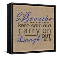 Breathe 2-Lauren Gibbons-Framed Stretched Canvas