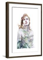 Breathe In Breathe Out-Agnes Cecile-Framed Art Print