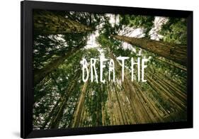 Breathe-null-Framed Poster