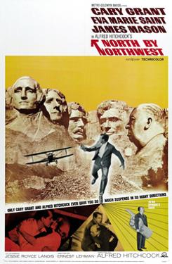 Breathless, 1959, "North by Northwest" Directed by Alfred Hitchcock