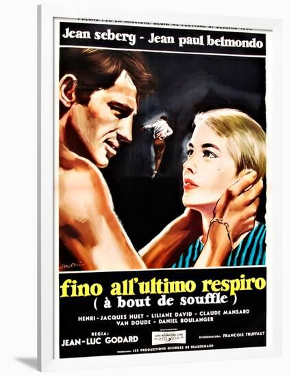 Breathless, (aka a Bout De Souffle aka Fino All'Ultimo Respiro), 1960-null-Framed Art Print