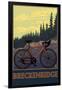 Breckenridge, Colorado - Mountain Bike-Lantern Press-Framed Art Print