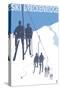 Breckenridge, Colorado Ski Lift-Lantern Press-Stretched Canvas