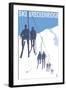 Breckenridge, Colorado Ski Lift-Lantern Press-Framed Art Print