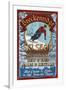 Breckenridge, Colorado - Ski Shop Vintage Sign-Lantern Press-Framed Art Print