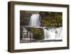 Brecon Beacons Waterfall, Powys, Wales, United Kingdom, Europe-Billy Stock-Framed Photographic Print