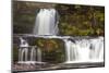 Brecon Beacons Waterfall, Powys, Wales, United Kingdom, Europe-Billy Stock-Mounted Photographic Print