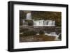 Brecon Beacons Waterfall, Powys, Wales, United Kingdom, Europe-Billy Stock-Framed Photographic Print