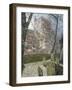 Brecon Cathedral, Autumn Day, 1992-Huw S. Parsons-Framed Giclee Print