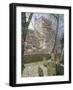 Brecon Cathedral, Autumn Day, 1992-Huw S. Parsons-Framed Giclee Print