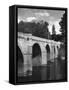 Bredwardine Bridge-J. Chettlburgh-Framed Stretched Canvas